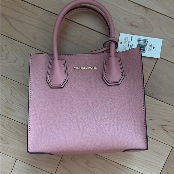 Michael Kors Pink Saffiano Leather Satchel